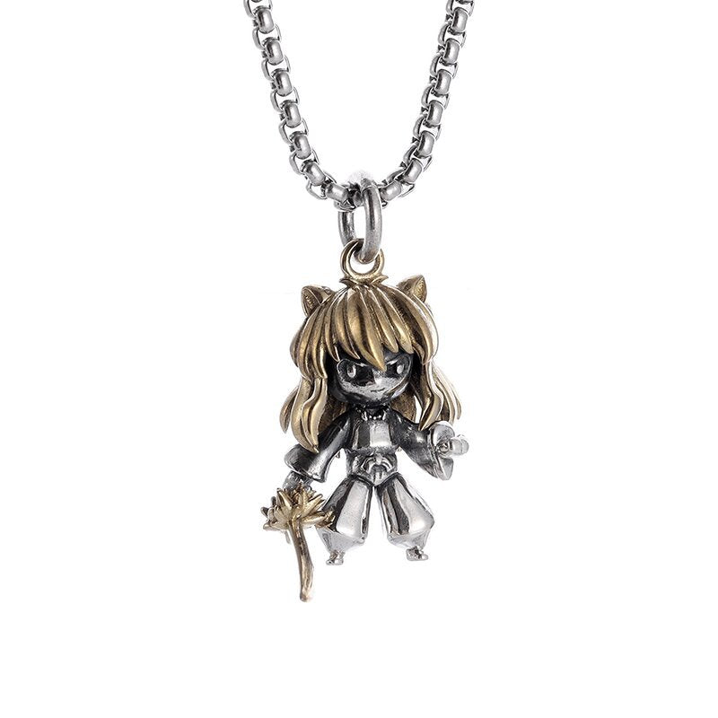Wholesale  jewelry alloy jewelry men's and women's pendant necklace jewelry
